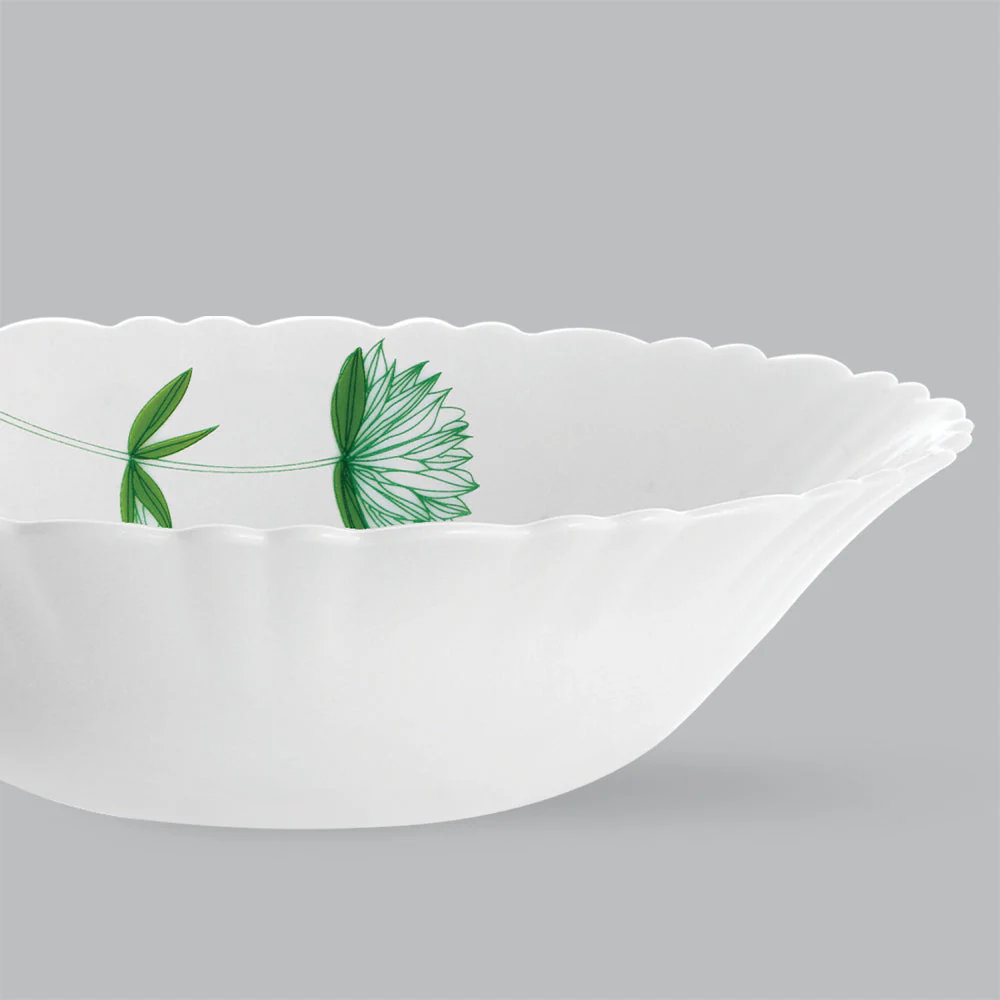 Larah Green Lily Multipurpose Bowl, 2 pc Set - Image 3