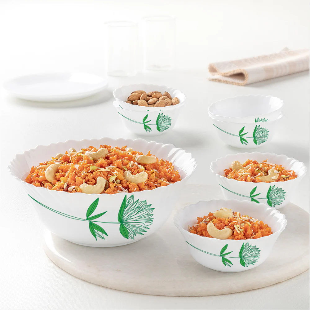 Green Lily Pudding Set - Image 9