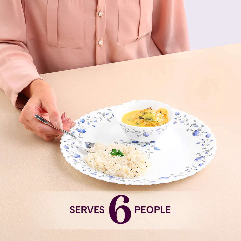 Larah Helena Dinner Set, 19 pc - Image 6