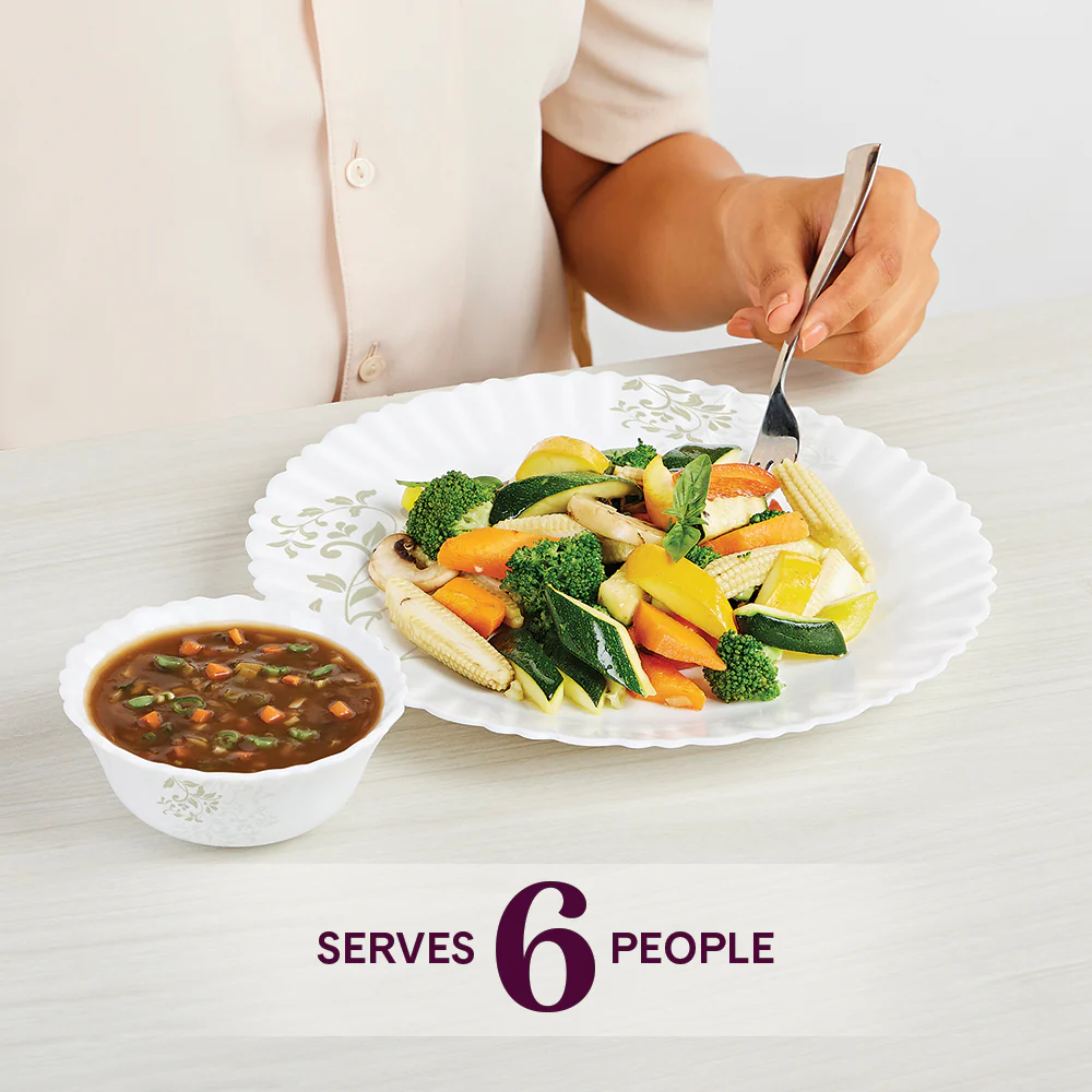 Larah Ingot Dinner Set, 27 pc - Image 4