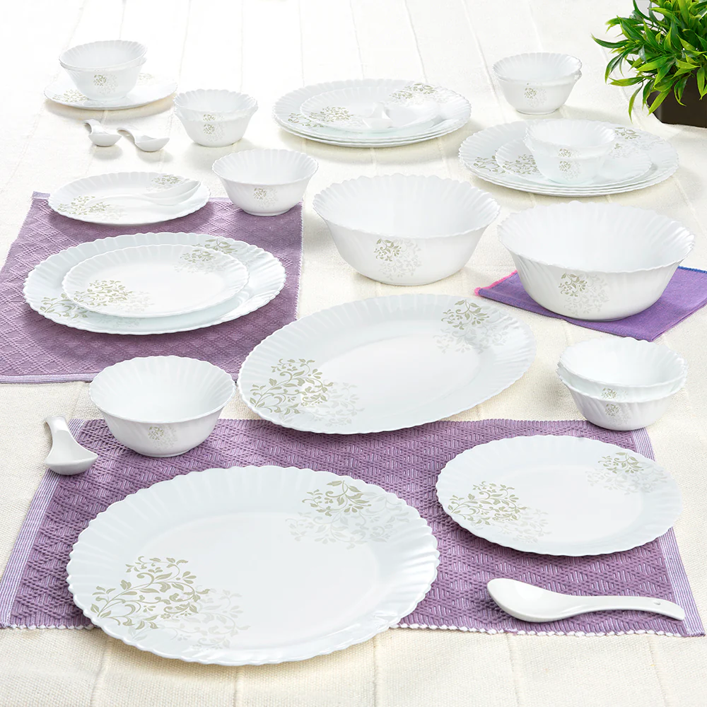 Larah Ingot Dinner Set, 33 pc - Image 9