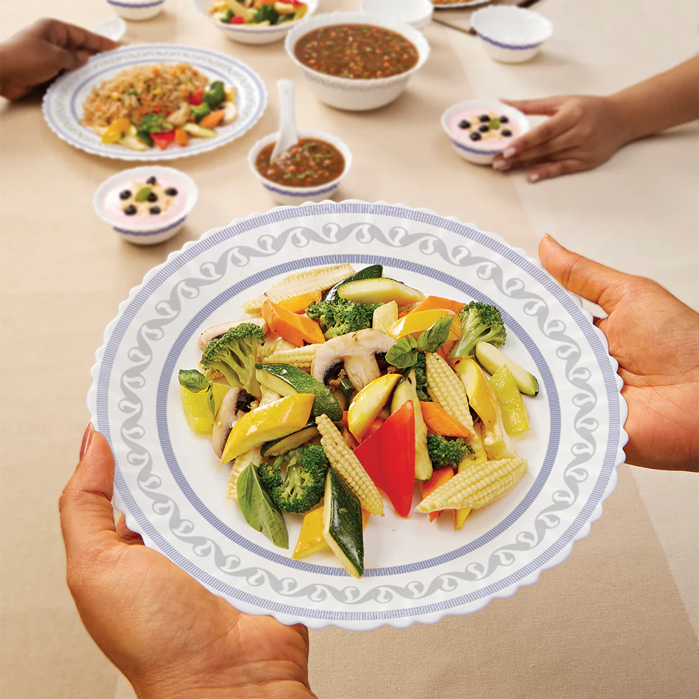 Larah Jazzblue Dinner Set, 19 pc - Image 5