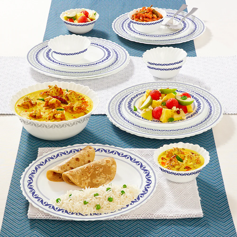 Larah Jazzblue Dinner Set, 19 pc - Image 8