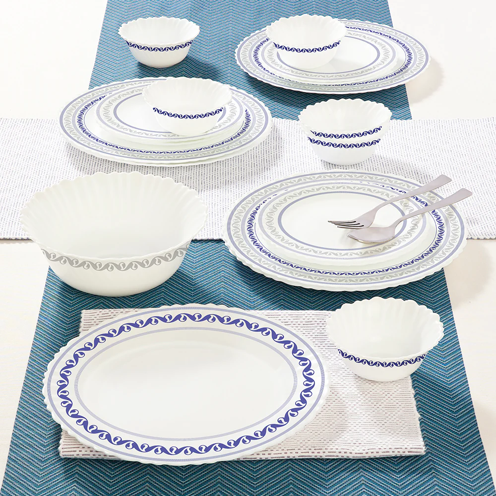 Larah Jazzblue Dinner Set, 19 pc - Image 9