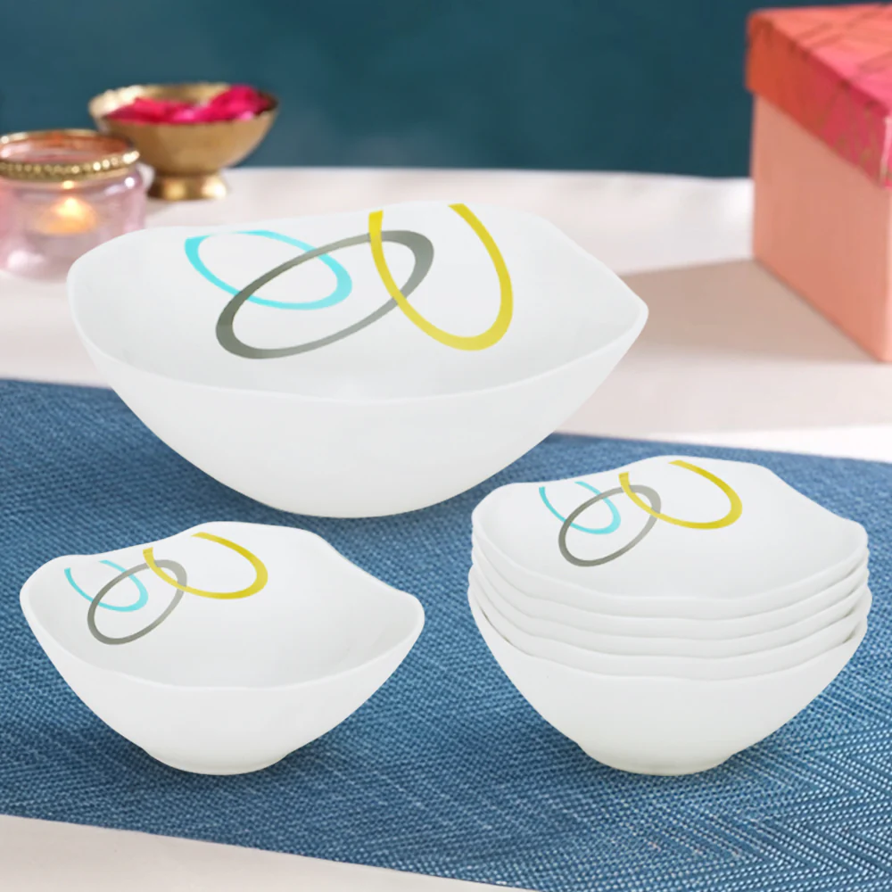 Larah Jolly Pudding Set, 7 pc (Square) - Image 10