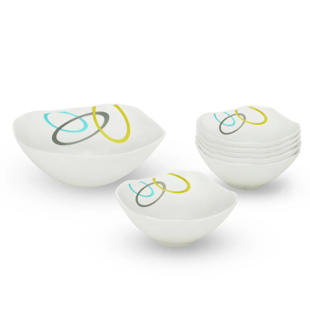 Larah Jolly Pudding Set, 7 pc (Square) - Image 2
