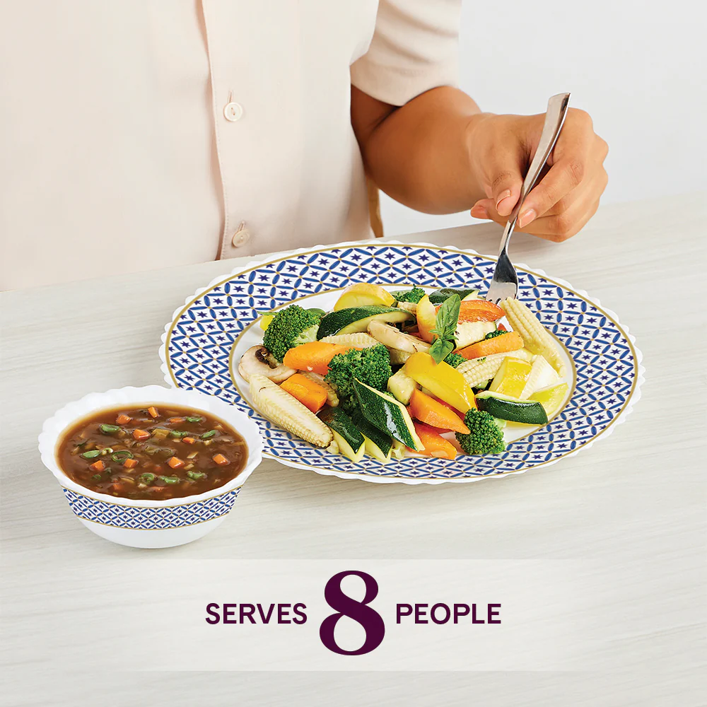 Larah Juliet Dinner Set, 44 pc - Image 4