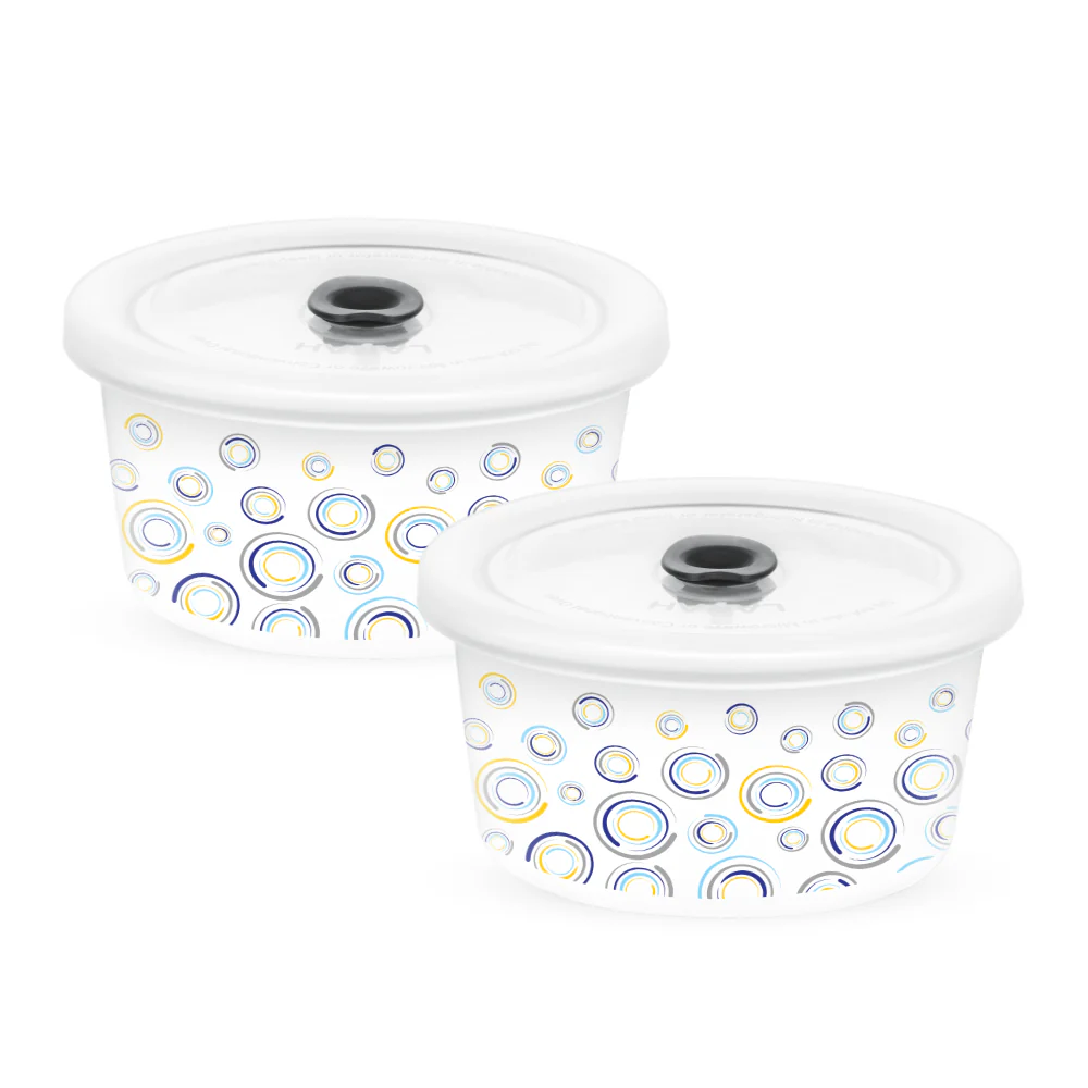 Larah Jupiter Storage Bowl Set, 400ml x 2 - Image 2