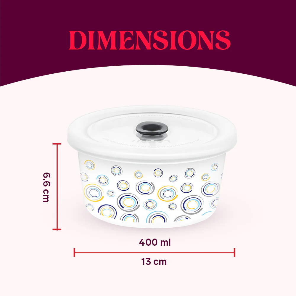 Larah Jupiter Storage Bowl Set, 400ml x 2 - Image 3