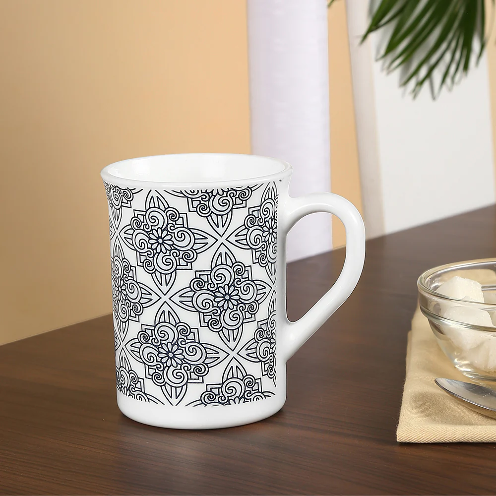Larah Kuba Mug Set, Blue - Image 9