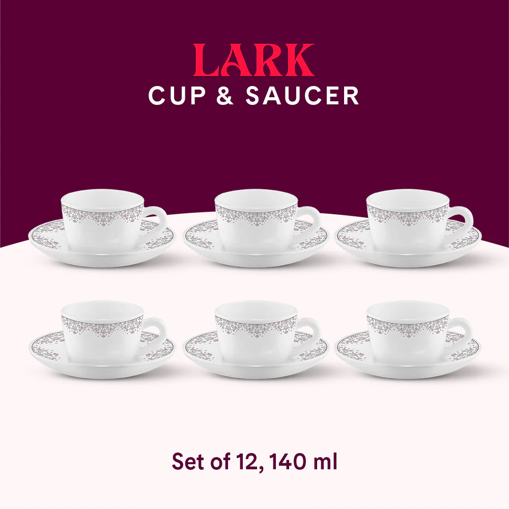 Larah Lark Cup n Saucers Set - Image 9