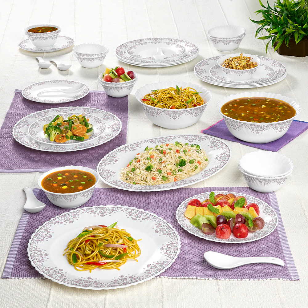 Larah Lark Dinner Set, 33 pc - Image 8