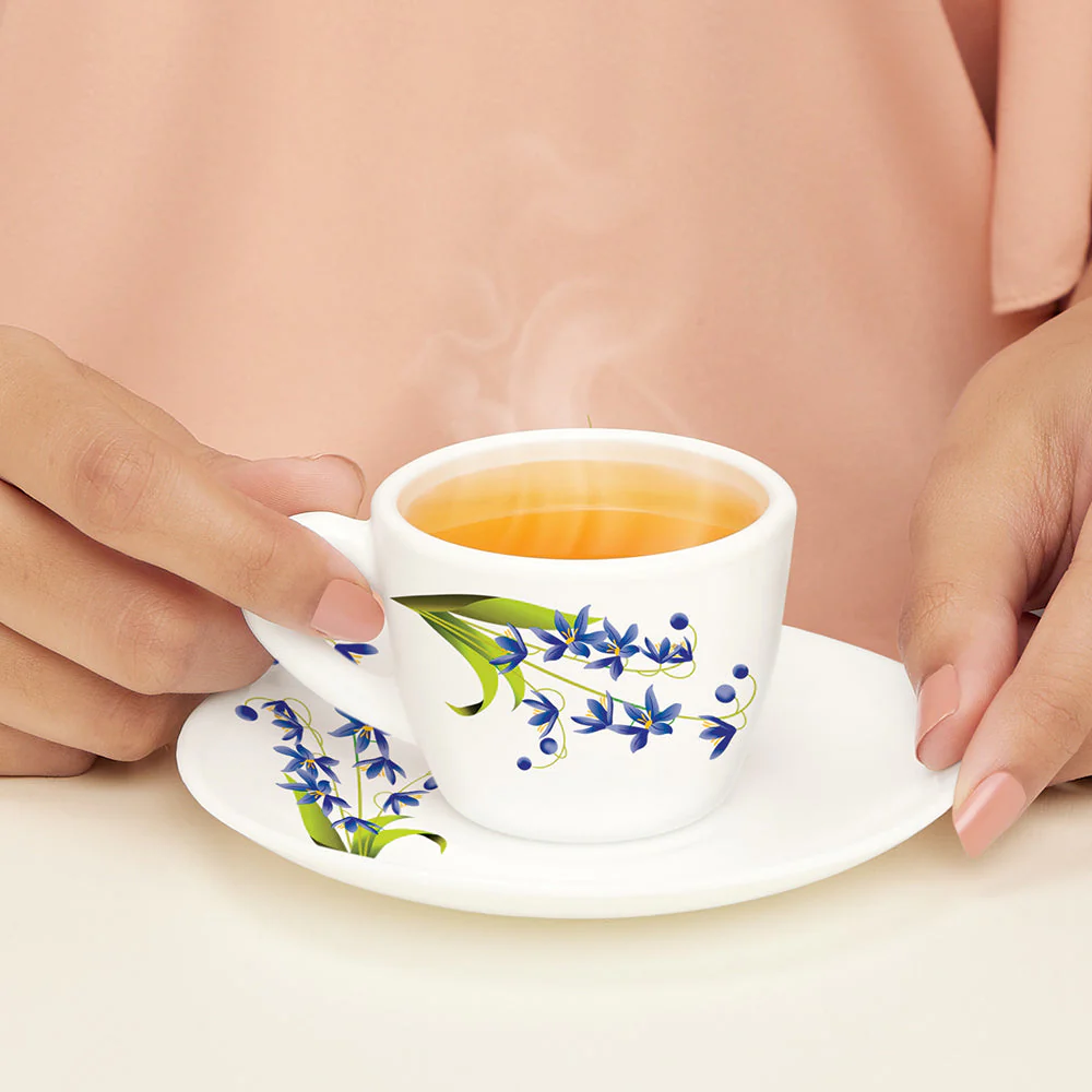 Larah Lavender Cup n Saucer Set - Image 4