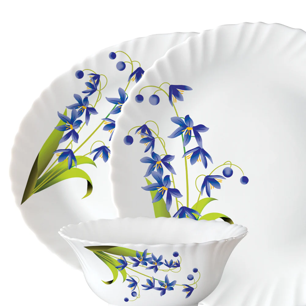 Larah Lavender Dinner Set, 21 pc - Image 4