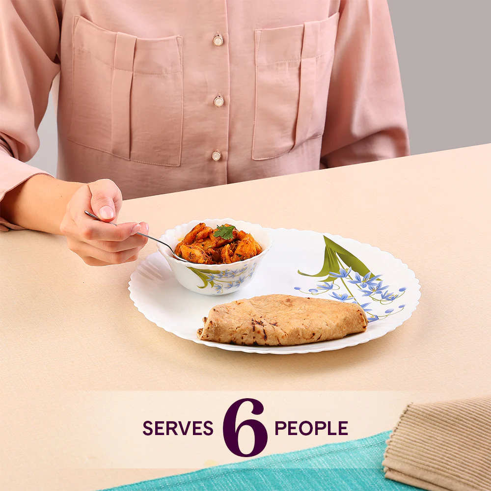 Larah Lavender Dinner Set, 21 pc - Image 5
