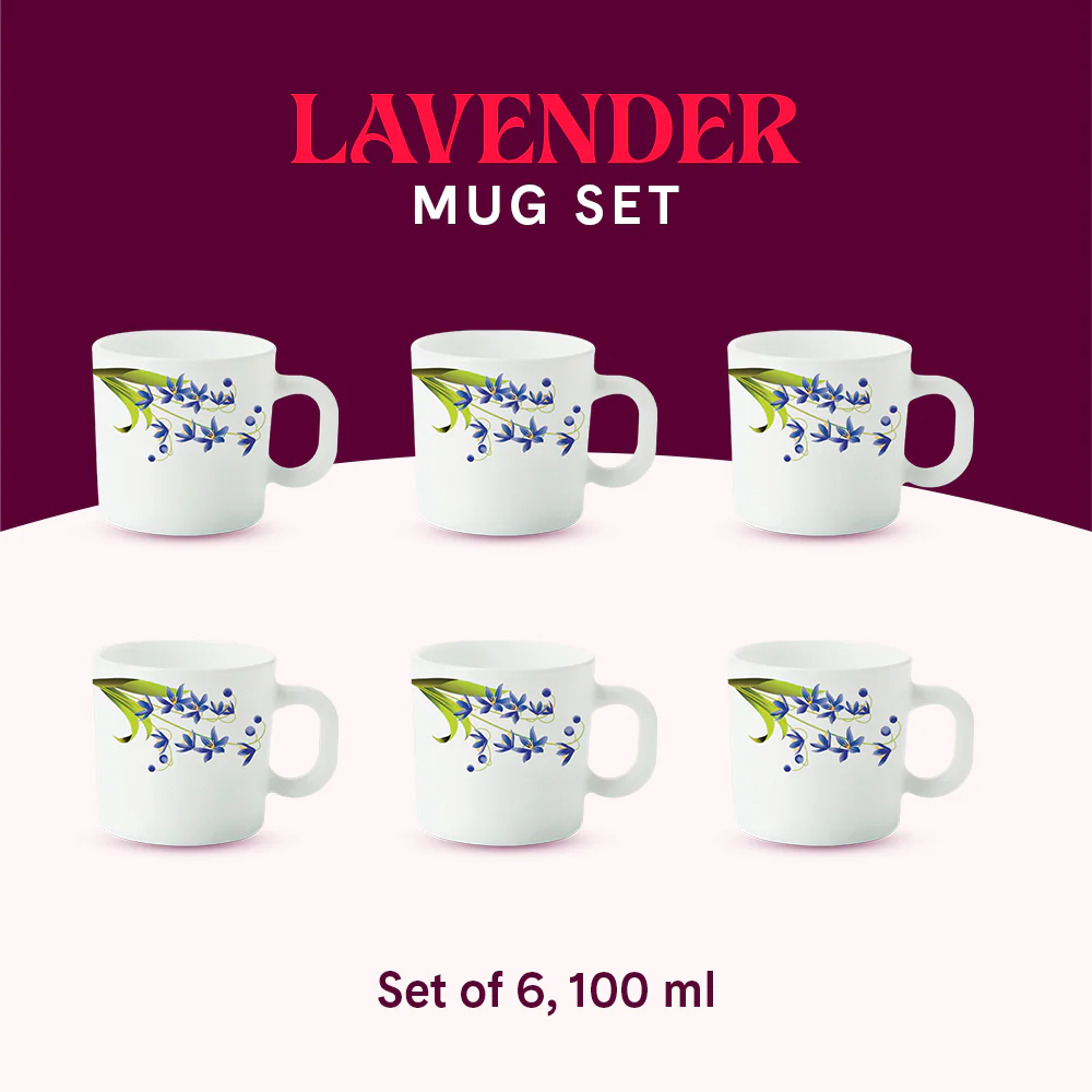 Larah Lavender Mug Set - Image 10