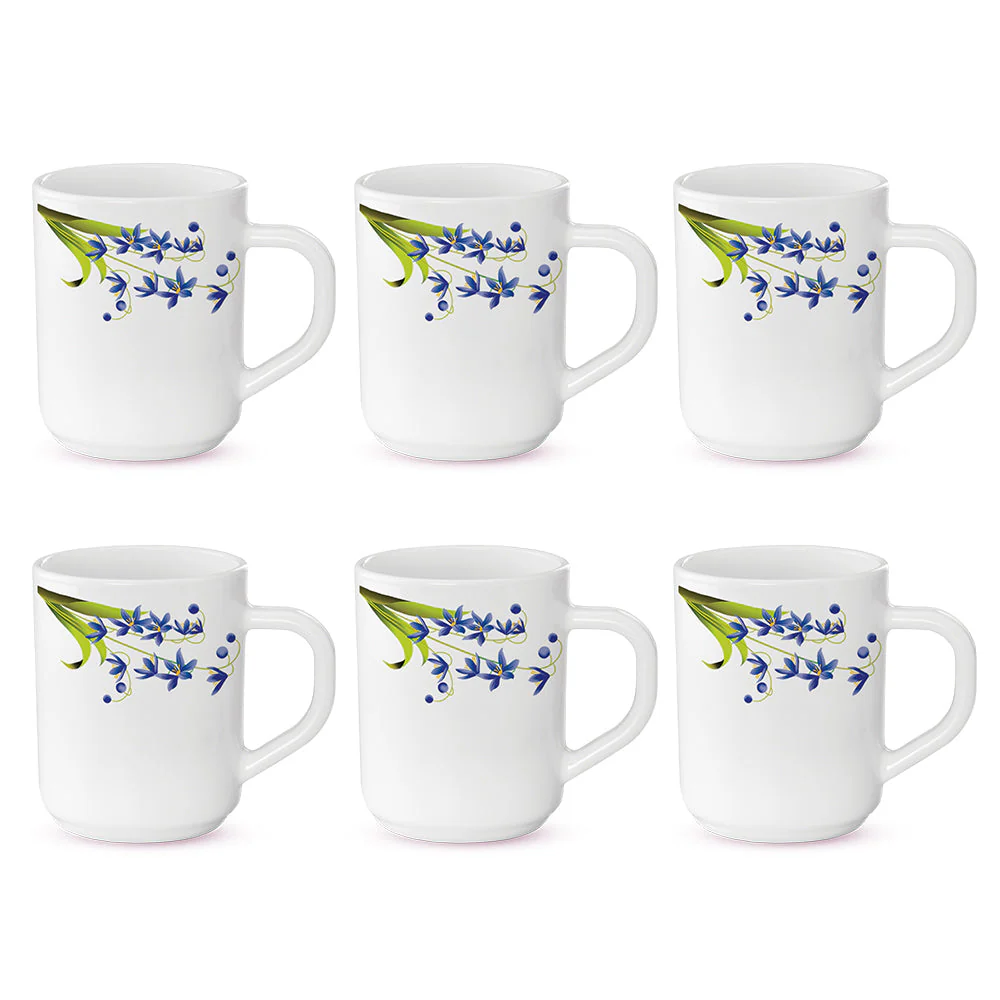 Larah Lavender Mug Set, 240ml x 2 - Image 5