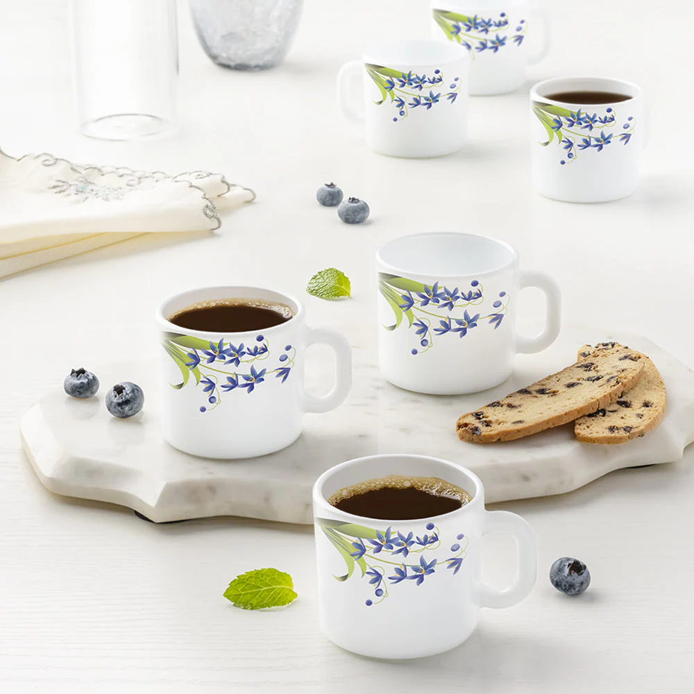 Larah Lavender Mug Set, 240ml x 2 - Image 6