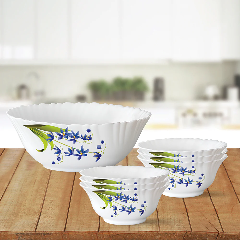 Larah Lavender Pudding Set, 7 pc (Small)