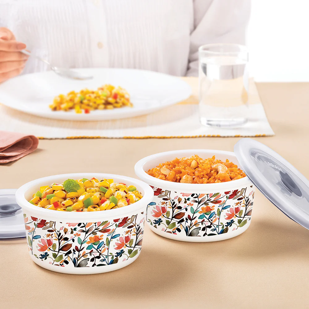 Larah Lupin Storage Bowl Set, 400ml x 2