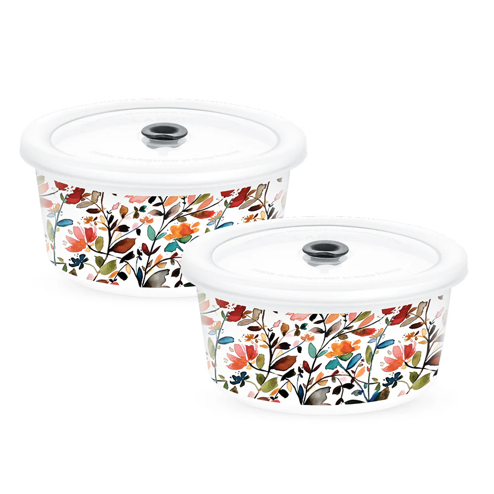 Larah Lupin Storage Bowl Set, 800ml x 2 - Image 2