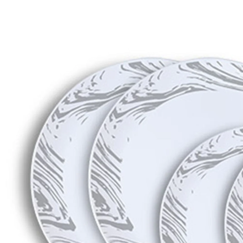 Larah Marble Dinner Set 9 pc - Image 2