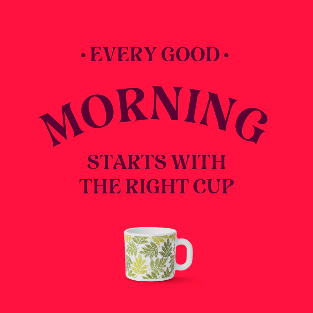 Larah Maria Mug Set, 100ml x 6 - Image 5