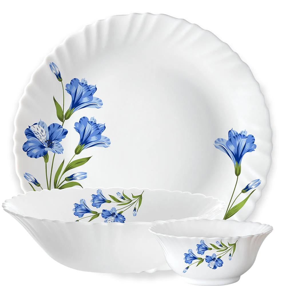 Larah Marina Blue Dinner Set 10 pc - Image 3