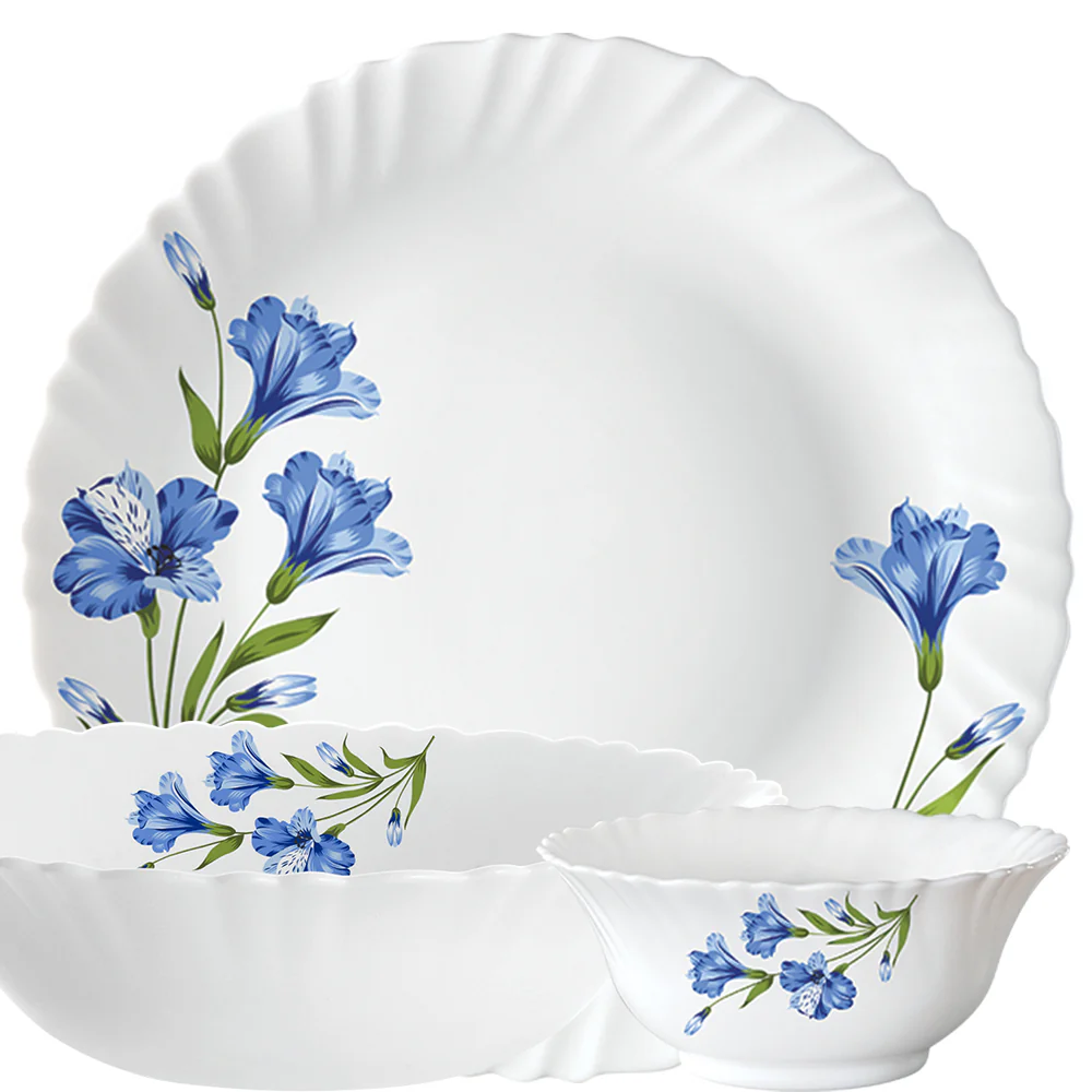 Larah Marina Blue Dinner Set 10 pc - Image 3