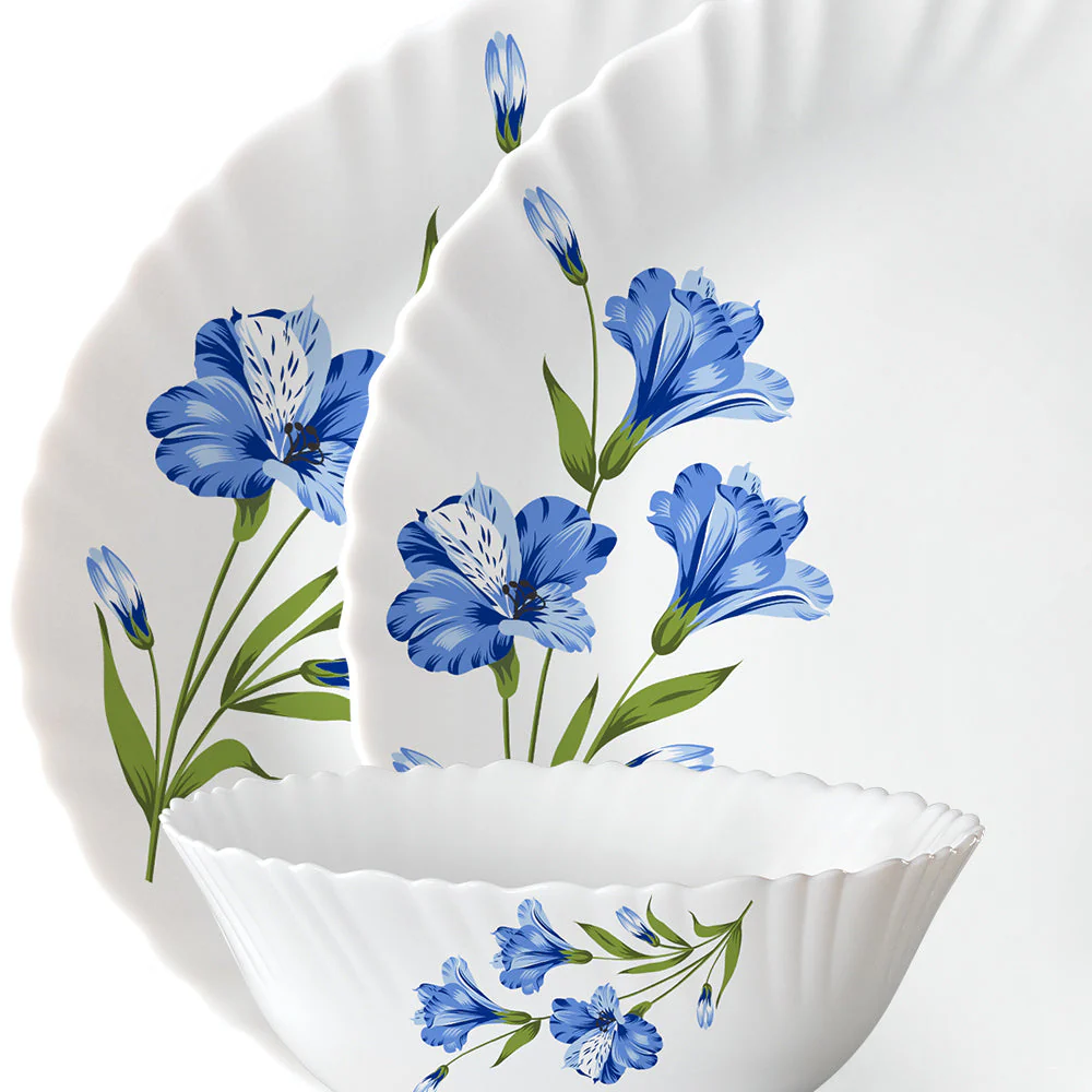 Larah Marina Blue Dinner Set 66 pc - Image 9