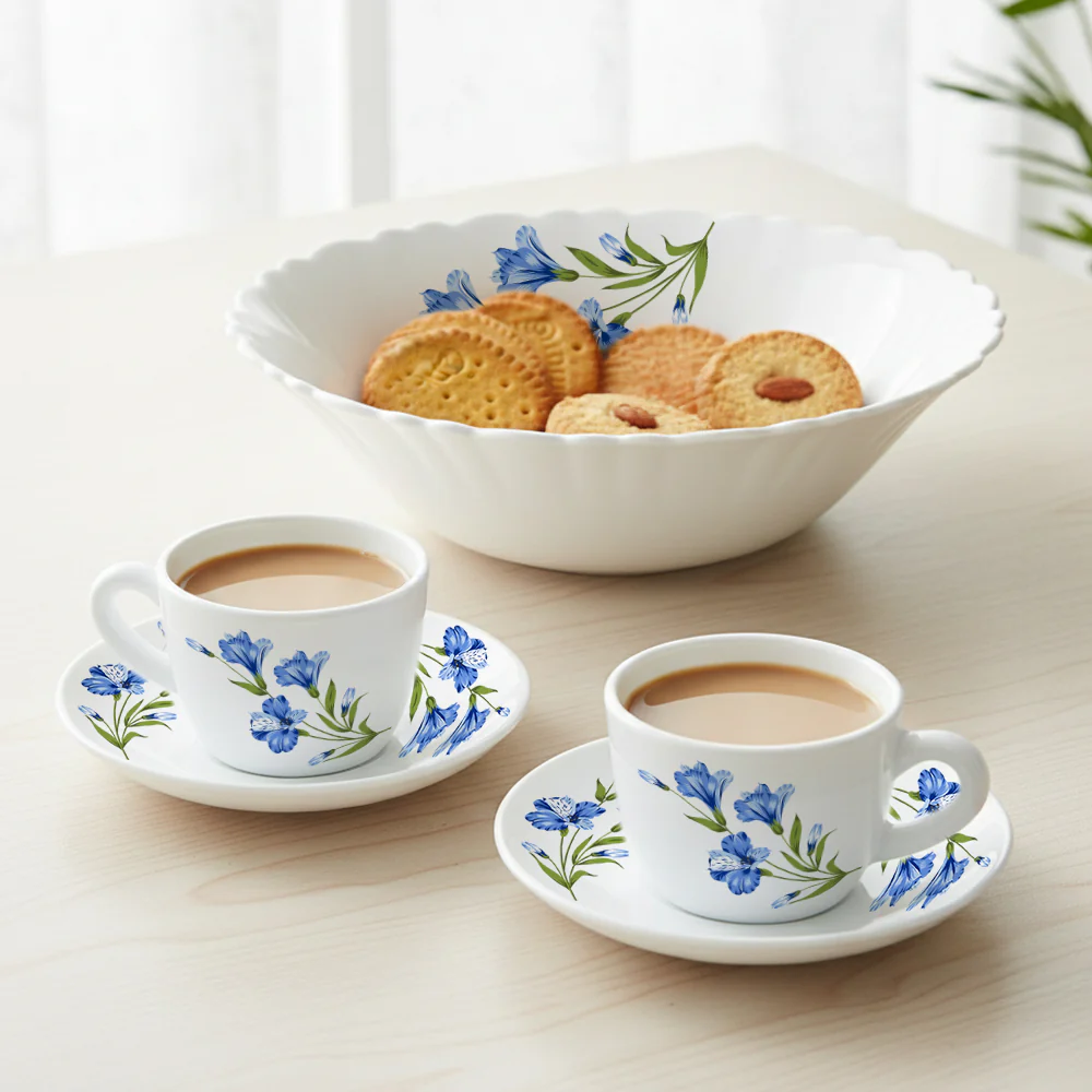 Larah Marina Tea Set, Blue - Image 5