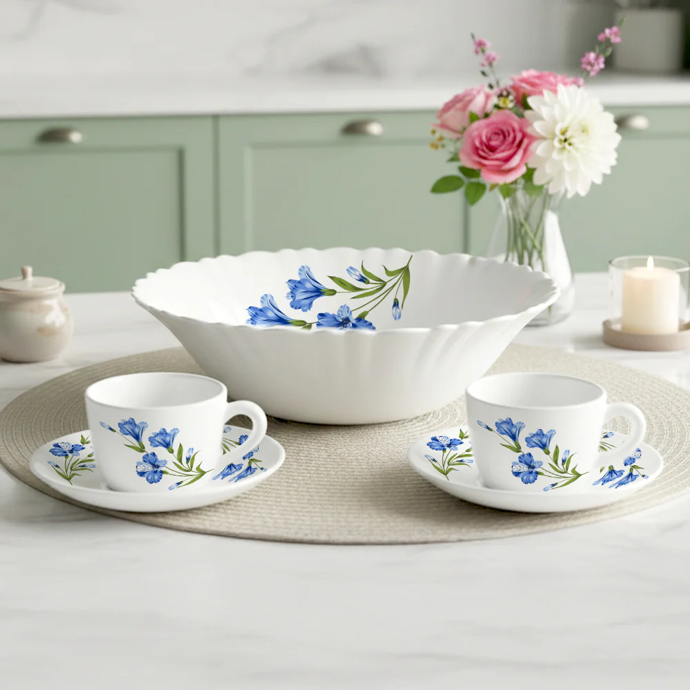 Larah Marina Tea Set, Blue - Image 6