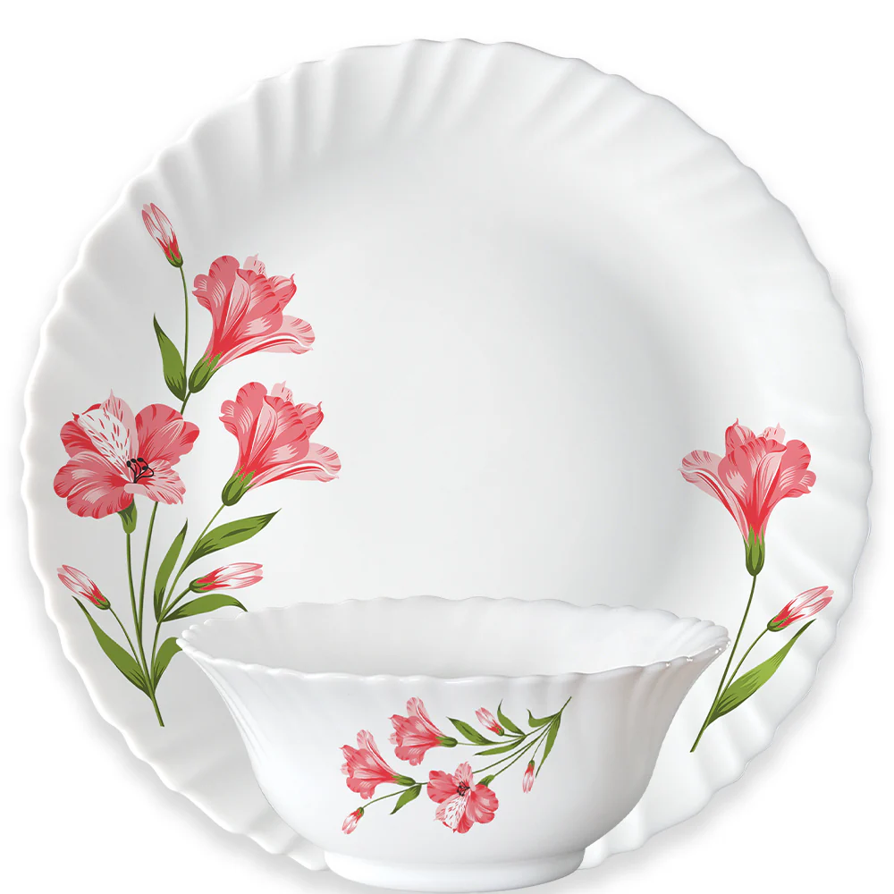 Larah Marina Peach Dinner Set 10 pc - Image 3