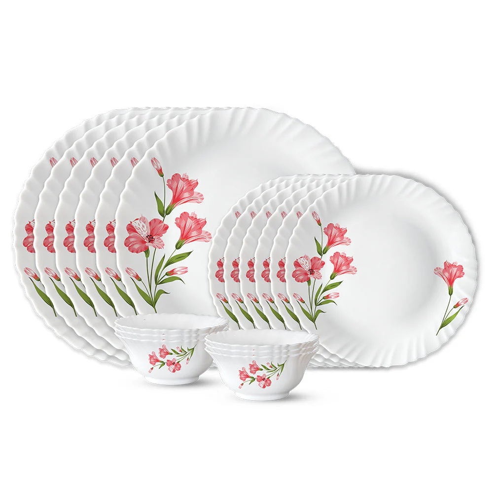 Larah Marina Peach Dinner Set 66 pc - Image 10