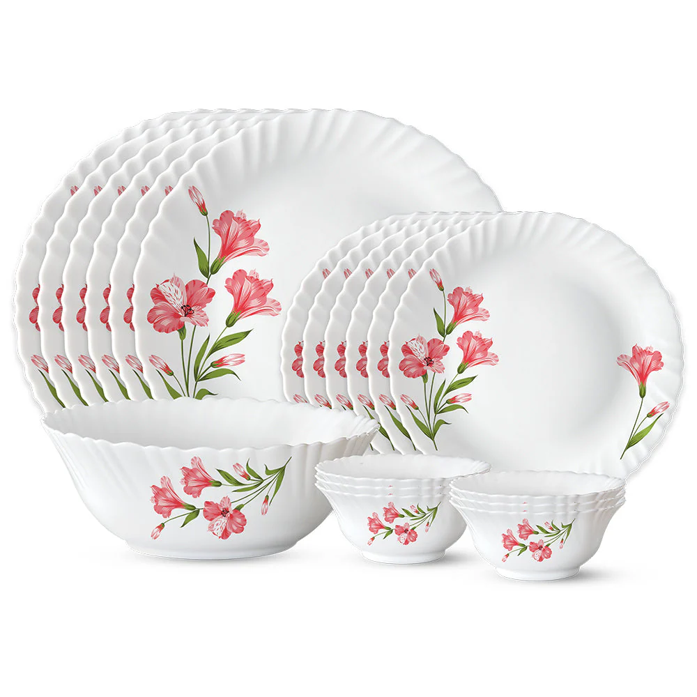 Larah Marina Peach Dinner Set 66 pc - Image 12