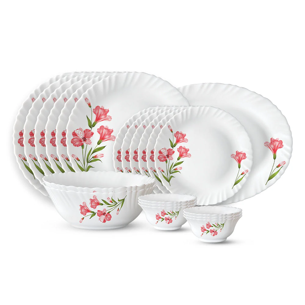 Larah Marina Peach Dinner Set 66 pc - Image 14