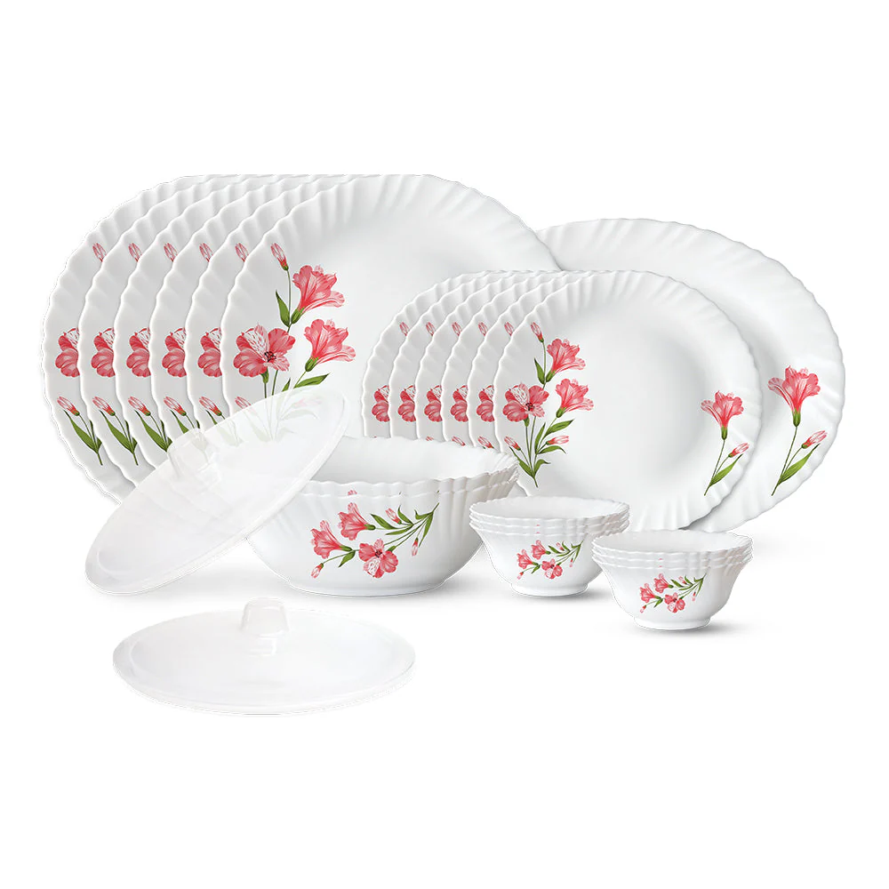 Larah Marina Peach Dinner Set 66 pc - Image 16