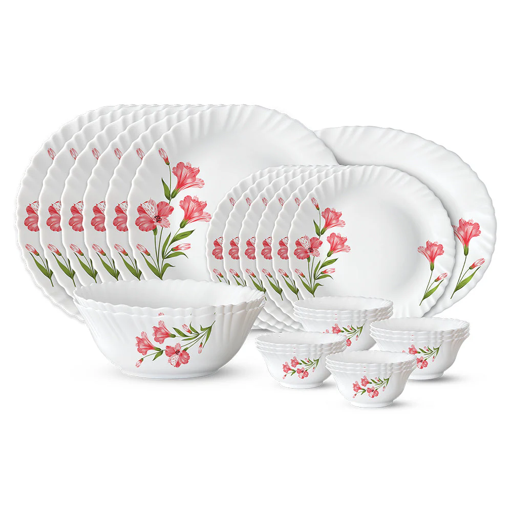Larah Marina Peach Dinner Set 66 pc - Image 18