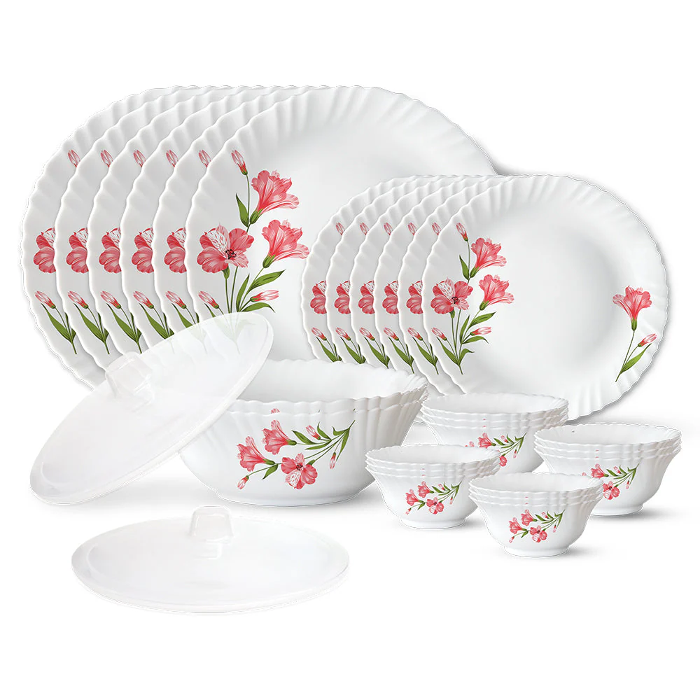 Larah Marina Peach Dinner Set 66 pc - Image 20
