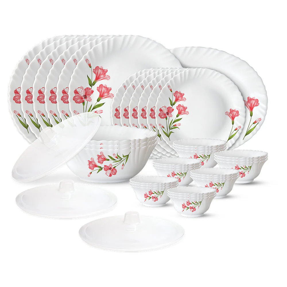Larah Marina Peach Dinner Set 66 pc - Image 22
