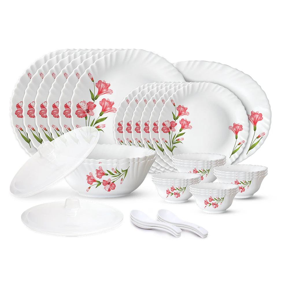 Larah Marina Peach Dinner Set 66 pc - Image 26