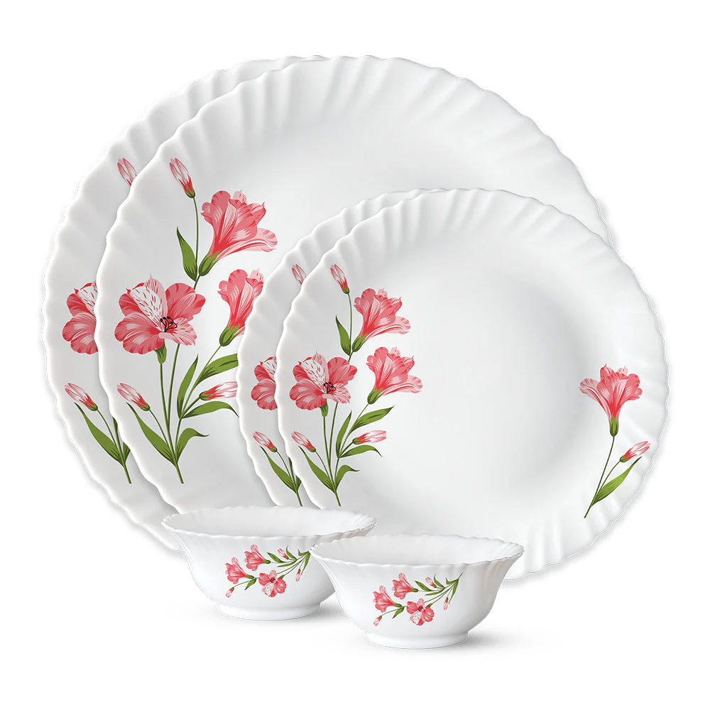 Larah Marina Peach Dinner Set 66 pc - Image 36