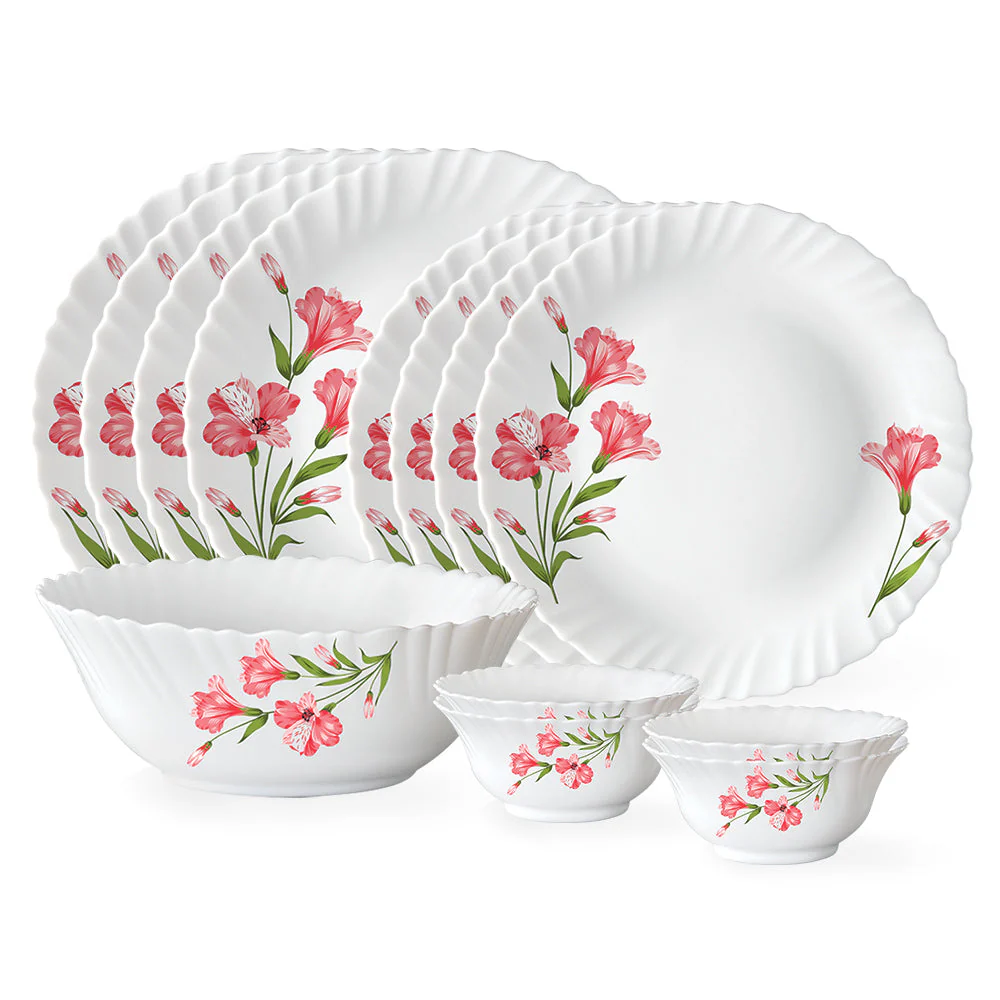 Larah Marina Peach Dinner Set 66 pc - Image 6