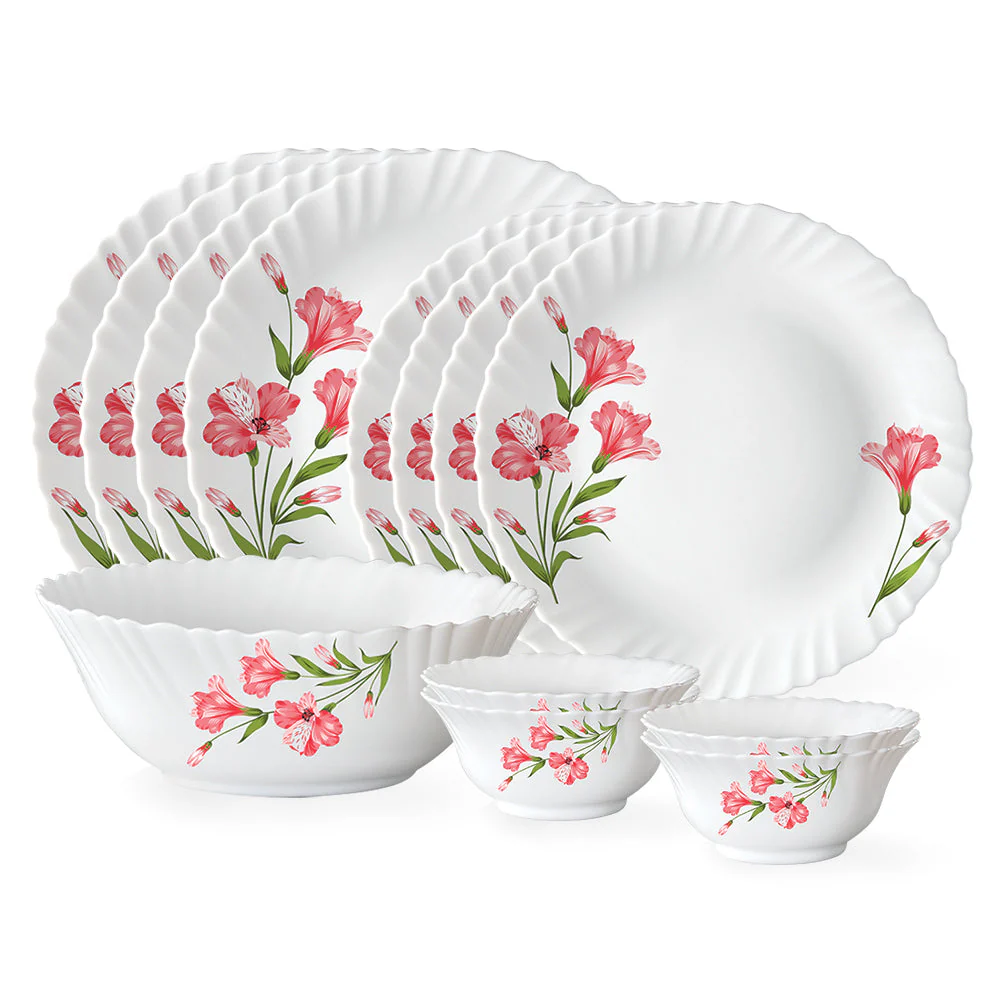 Larah Marina Peach Dinner Set 66 pc - Image 8