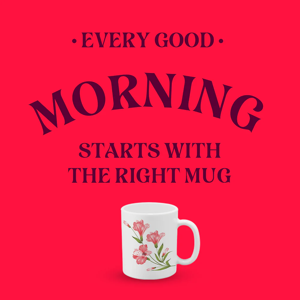 Larah Marina Peach Mug - Image 6