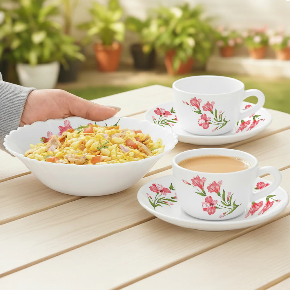 Larah Marina Tea Set, Peach - Image 3