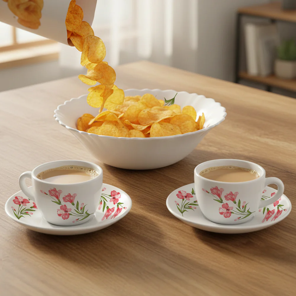 Larah Marina Tea Set, Peach - Image 5