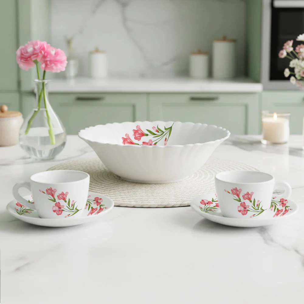 Larah Marina Tea Set, Peach - Image 6