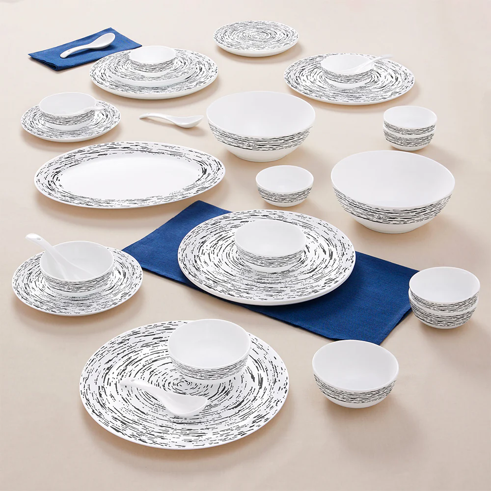 Larah Milky Way Dinner Set, 33 pc - Image 2