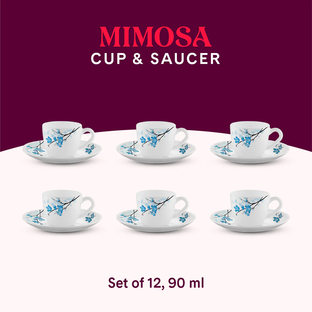 Larah Mimosa Cup n Saucer Set - Image 9